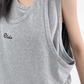 One-Point Logo Loose Tank Top YLS0206