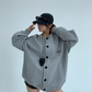 Round Neck Loose Cardigan YLS0891