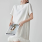 Hem Tulle Frill Mini Dress FER0128