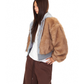 Fur Docking Zip Hoodie BLB0032