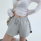 Logo Printed Sweat Shorts YLS0870