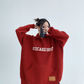 Front Logo Loose Hoodie YLS0016