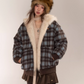 Reversible Check Fleece Jacket ASG0060