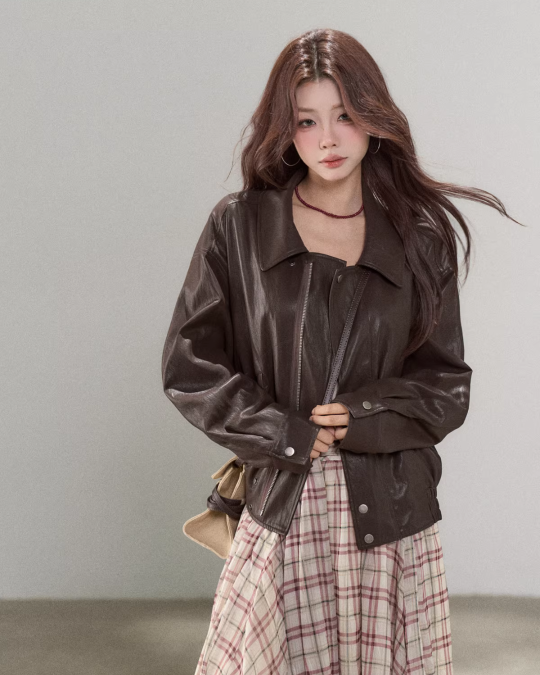 Brown High-End Leather Jacket WDB0014