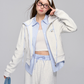 Zip Hoodie / Striped Sweatshirt / Casual Sweatpants ASG0030