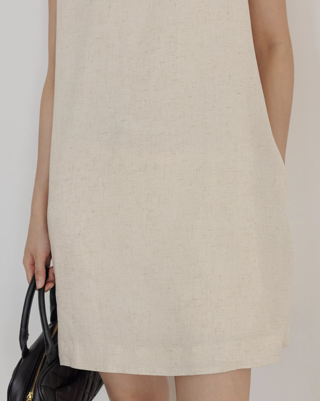Linen Sleeveless Dress VAS0027