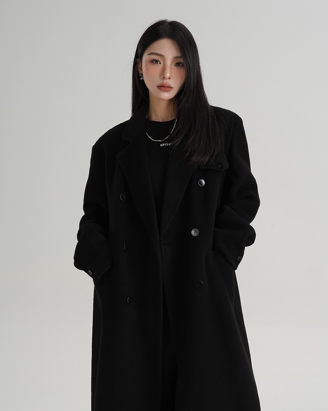 Premium Wool Long Coat SRS0378