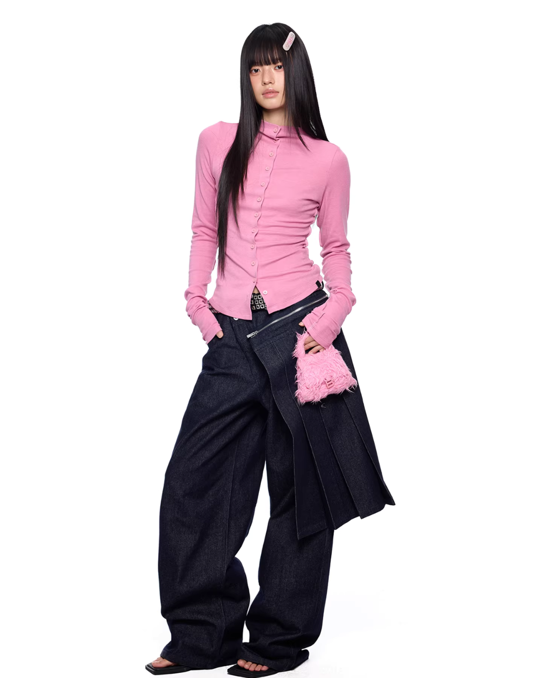 Slim-Fit Layer Top EZK0092