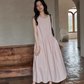 Asymmetrical Cotton Long Dress SMS0008