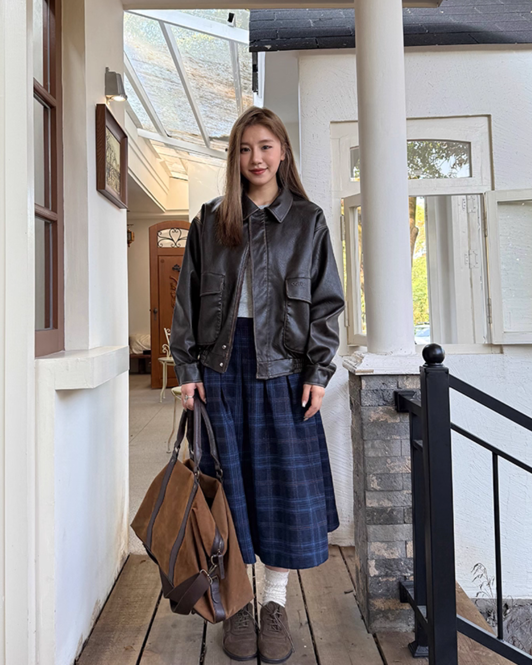 Vintage Leather Jacket CYE0087