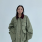 Oversized Military Jacket YLS0911