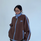 Stand Neck Track Jacket YLS0888