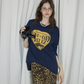 Vintage Letter Print T-Shirt RLZ0011