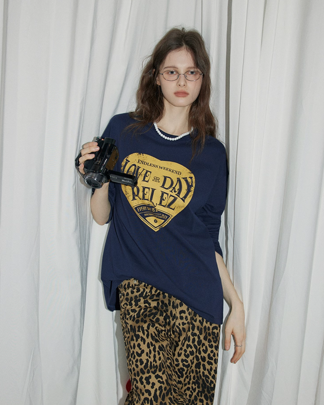 Vintage Letter Print T-Shirt RLZ0011
