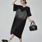Layered-Style T-Shirt Dress FER0195
