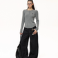 Half-Button Tight Top ACS0296