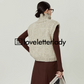 High Neck Zip Knit Vest LLA0392