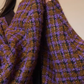 Tweed Plaid Blazer / Half Pants SUY0018