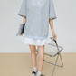 Headphone Print Short-Sleeve T-Shirt FER0168