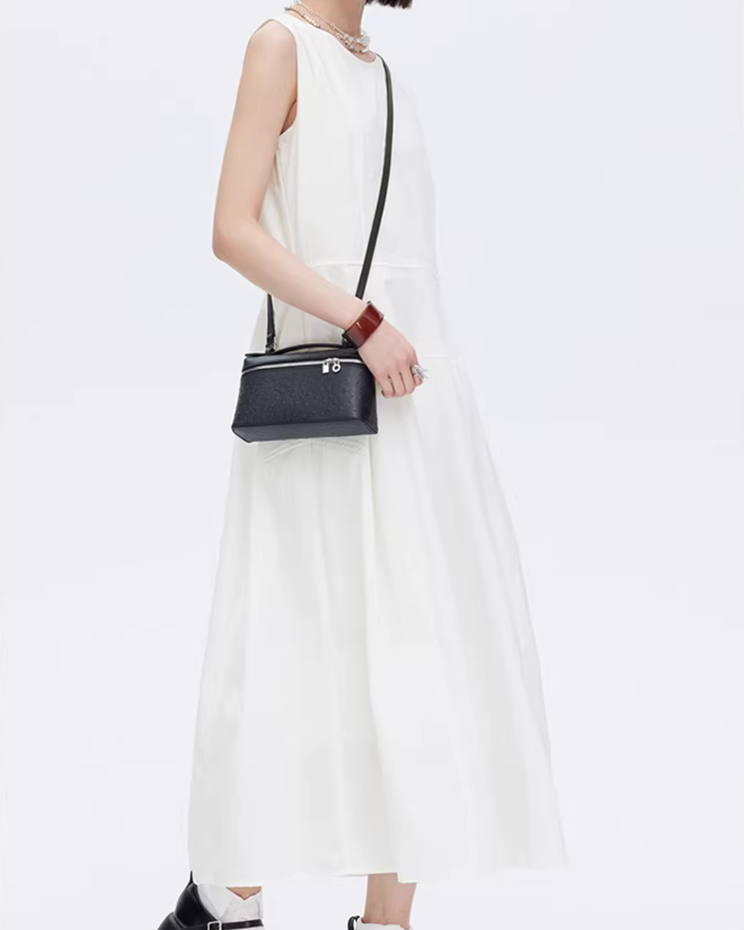 A-Line Sleeveless Tank Dress SHN0039