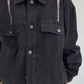 Vintage Zipper Denim Jacket  YLS0896