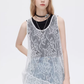 Asymmetric Lace Patchwork Dress SHN0033
