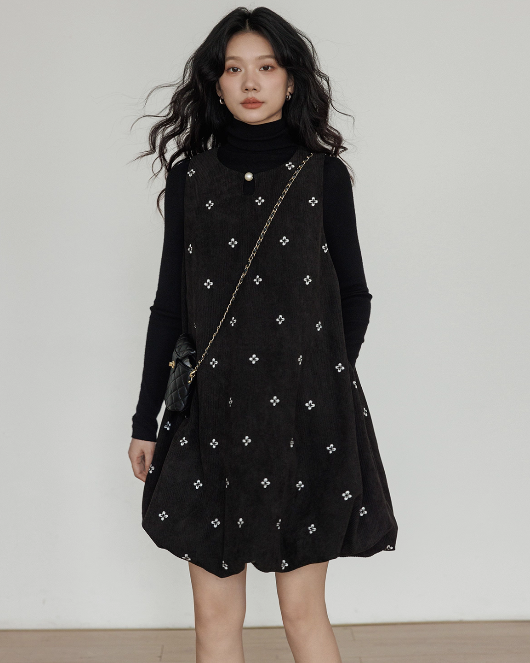 Round Neck Vest Dress VAS0171