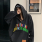 Key Neck Rainbow Logo Sweat Hoodie YLS1058