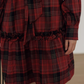 Vintage Plaid Dress VAS0186