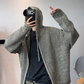 Reversible Mesh Zip-Up Knit Hoodie DAZ0010