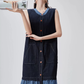 Gingham Check Sleeveless Mini Dress FER0280