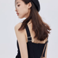 Square Neck Asymmetry Dress SHN0045