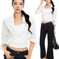 Crop Long Sleeve Shirt BGS0052