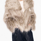 Milk Tea Volume Fur Coat TKC0014