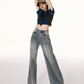 High Waist Wide Leg Denim IMO0061