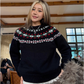 Nordic Knit Long Sleeve Top CYE0012