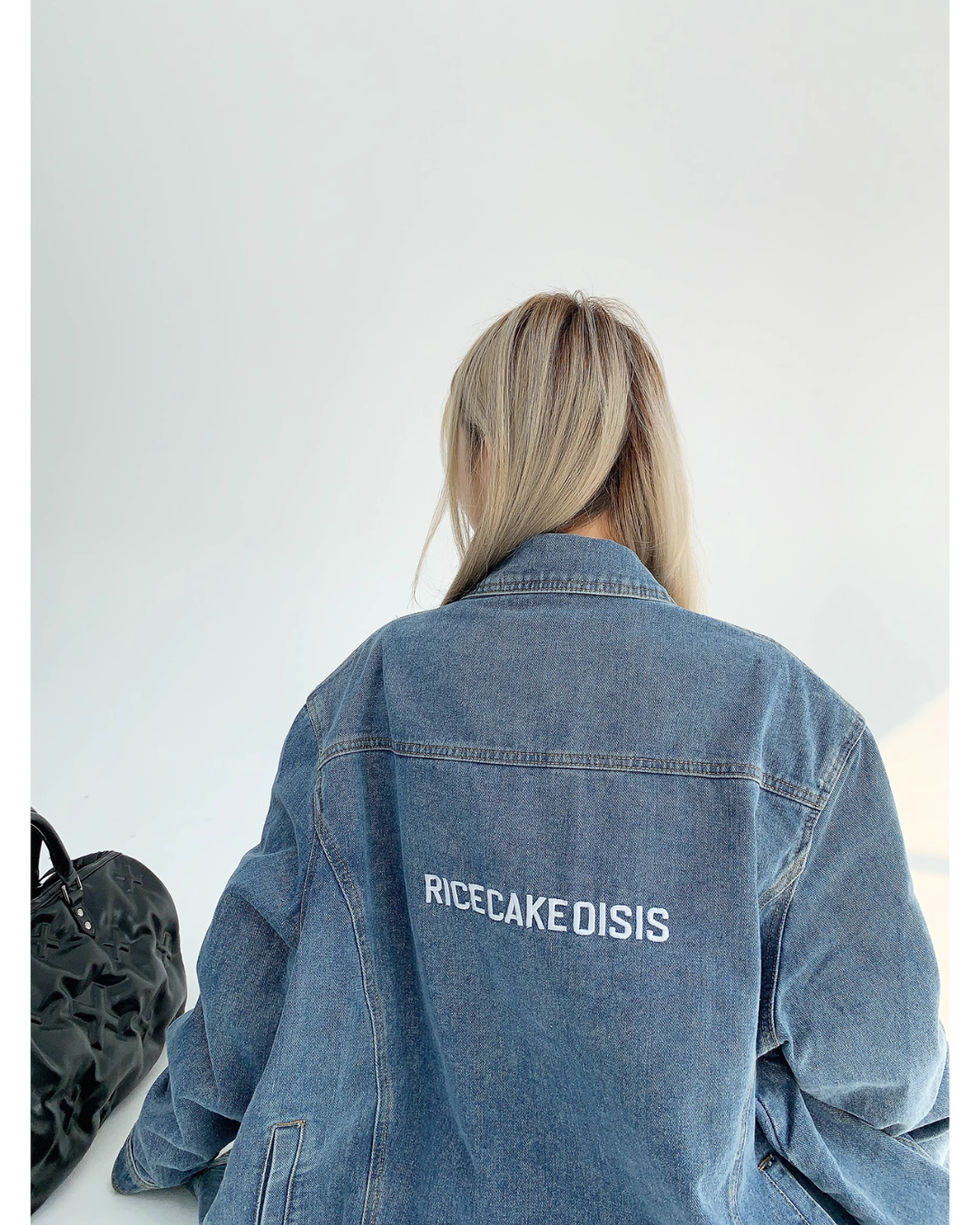 Back Logo Denim Jacket YLS0094