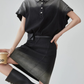 Gradient Polo Shirt Dress FER0156
