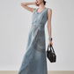 Washed Vest Strap Dress FER0106