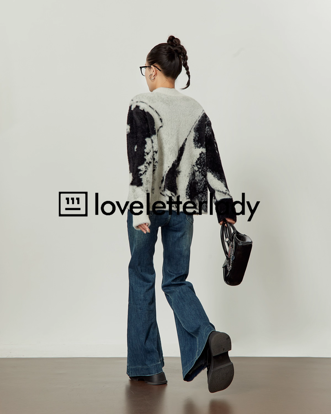 Cat Double Zip Knit LLA0522