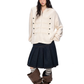 Napoleon Double-Breasted Knit Cardigan EZK0112