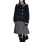 Sailor Collar Duffle Coat EZK0096