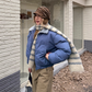 Puffer Collar Short Jacket CYE0090
