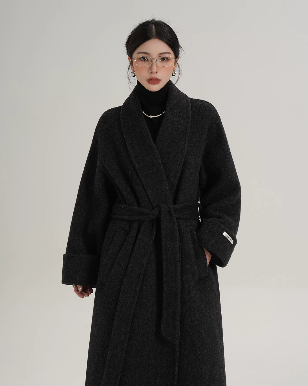 Elegant Long Wool Coat SRS0401