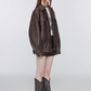 Vintage Leather Work Jacket VSE0065
