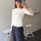 Half-Button Long Sleeve Top CYE0022
