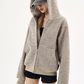Thin Striped Zip-Up Hoodie MAD0005