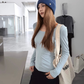 Round Neck Long-Sleeve T-Shirt WWP0001