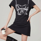 Corset Print Mini Dress FER0262