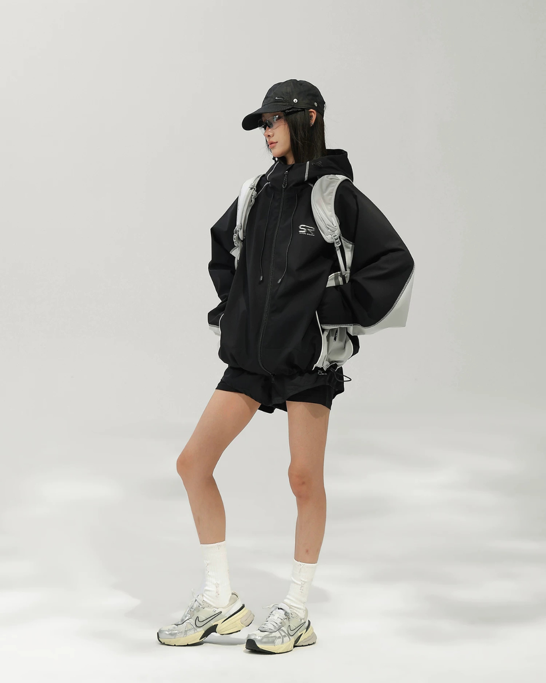 Nylon Zip-Up Blouson ACS0374